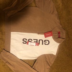 Guess pullover tan and beige